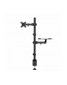 MANHATTAN Desktop Combo Mount with Monitor Arm and Laptop Stand 13 to 32inch Monitor up to 8kg and 10 to 17inch Notebook up to 8 kg - nr 32