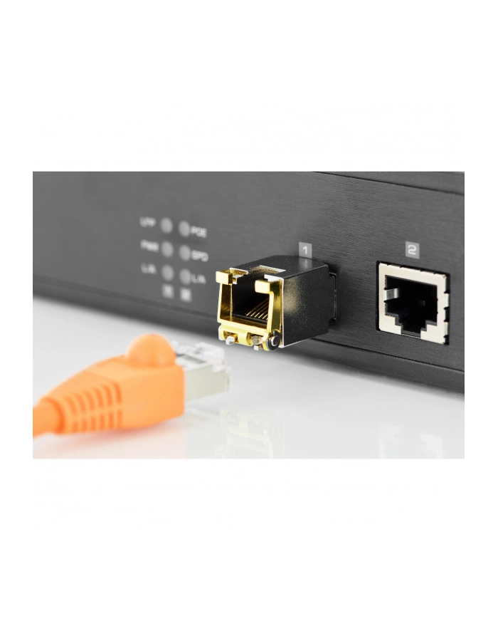 DIGITUS SFP+ 10G Copper Module up to 100m supports 10G 5G 2.5G 1G Base-T standard główny