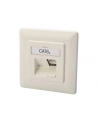 DIGITUS MODULARNY wall outlet 2xRJ45 Kolor: BIAŁY Cat6a fully shielded flush mount horizontal cable installation - nr 11