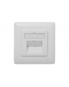 DIGITUS MODULARNY wall outlet 2xRJ45 Kolor: BIAŁY Cat6a fully shielded flush mount horizontal cable installation - nr 1