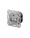DIGITUS MODULARNY wall outlet 2xRJ45 Kolor: BIAŁY Cat6a fully shielded flush mount horizontal cable installation - nr 23
