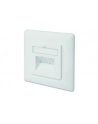 DIGITUS MODULARNY wall outlet 2xRJ45 Kolor: BIAŁY Cat6a fully shielded flush mount horizontal cable installation - nr 6