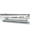 DIGITUS Patch Panel 19inch 24Port Cat6 shielded grey RAL7035 cableinstallation about LSA 10GBit up to 500 MHZ - nr 12