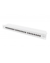 DIGITUS Patch Panel 19inch 24Port Cat6 shielded grey RAL7035 cableinstallation about LSA 10GBit up to 500 MHZ - nr 1