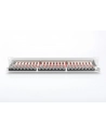 DIGITUS Patch Panel 19inch 24Port Cat6 shielded grey RAL7035 cableinstallation about LSA 10GBit up to 500 MHZ - nr 22