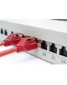 DIGITUS Patch Panel 19inch 24Port Cat6 shielded grey RAL7035 cableinstallation about LSA 10GBit up to 500 MHZ - nr 25