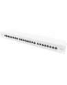 DIGITUS Patch Panel 19inch 24Port Cat6 shielded grey RAL7035 cableinstallation about LSA 10GBit up to 500 MHZ - nr 27
