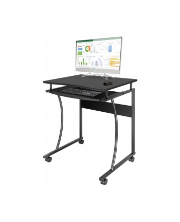 TECHLY Compact Desk with Slide-out Keyboard Tray nr 2
