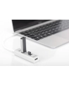 DIGITUS HUB/Koncentrator 3-portowy OTG USB Typ C USB 2.0 HighSpeed czytnik kart SD/Micro SD aluminium - nr 9