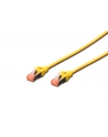 DIGITUS CAT 6 S-FTP patch cable Cu LSZH AWG 27/7 length 3 m color yellow - nr 18