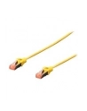 DIGITUS CAT 6 S-FTP patch cable Cu LSZH AWG 27/7 length 3 m color yellow - nr 20