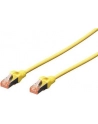 DIGITUS CAT 6 S-FTP patch cable Cu LSZH AWG 27/7 length 3 m color yellow - nr 22
