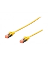 DIGITUS CAT 6 S-FTP patch cable Cu LSZH AWG 27/7 length 3 m color yellow - nr 3
