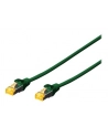 DIGITUS CAT 6A S-FTP patch cable Cu LSZH AWG 26/7 length 1 m color green - nr 6