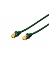 DIGITUS CAT 6A S-FTP patch cable Cu LSZH AWG 26/7 length 1 m color green - nr 8