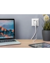 DIGITUS DA-70613 Safety Wall Outlet 2xUSB USB output total 5V 2.1A Input AC 250V 50Hz RAL 9003 - nr 32
