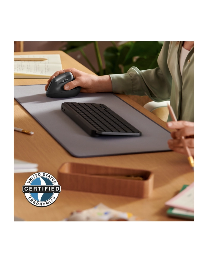 LOGITECH LIFT FOR BUSINESS - GRAPHITE / BLACK - EMEA główny