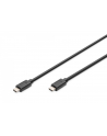 assmann electronic DIGITUS Kabel połączeniowy USB 3.1 Gen.2 SuperSpeed+ 10Gbps Typ USB C/USB C M/M Power Delivery czarny 1m - nr 3