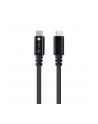 TECHLY USB 4 Gen 3 Type-C Cable M/M E-Mark 8K 40Gbps 100W PD 0.8m - nr 5