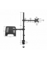 MANHATTAN Desktop Combo Mount with Monitor Arm and Laptop Stand 13 to 32inch Monitor up to 8kg and 10 to 17inch Notebook up to 8 kg - nr 17