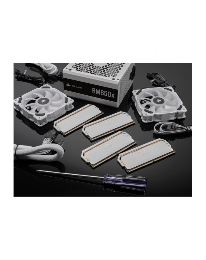 CORSAIR DOMINATOR PLATINUM RGB DDR5 64GB 2x32GB 5200MHz 1.25V DIMM White Heatspreader główny