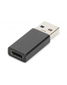 assmann electronic ASSMANN USB Type-C adapter type A to C M/F 3A 5GB 3.0 Version bl - nr 12