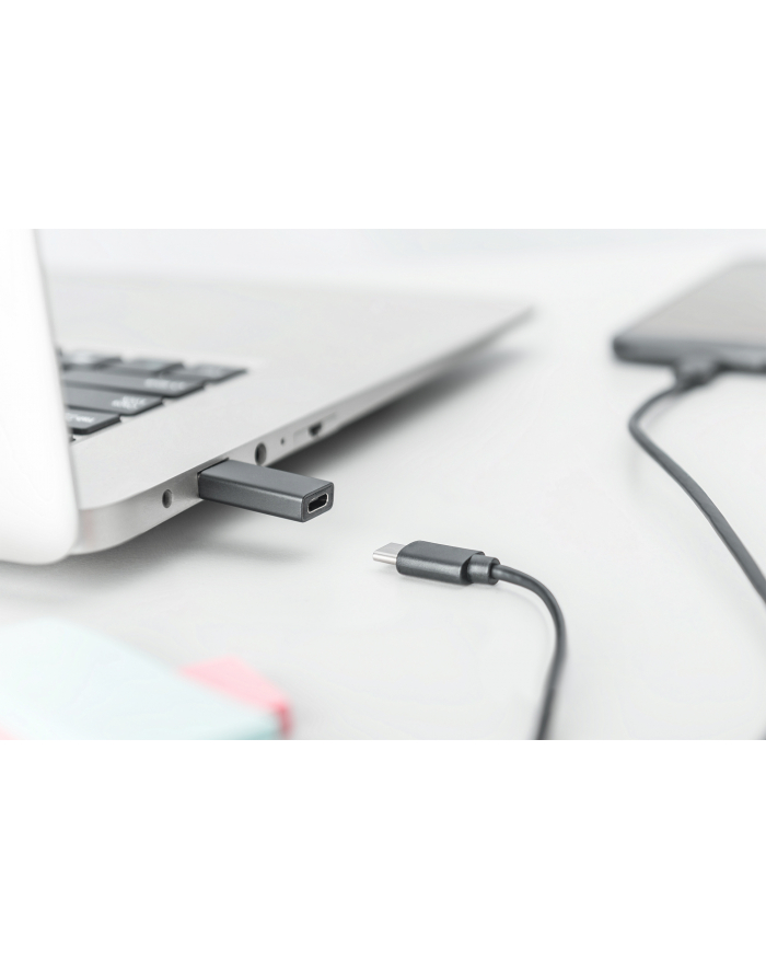 assmann electronic ASSMANN USB Type-C adapter type A to C M/F 3A 5GB 3.0 Version bl główny