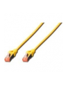 DIGITUS CAT 6 S-FTP patch cable Cu LSZH AWG 27/7 length 1 m color yellow - nr 18