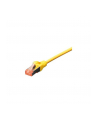 DIGITUS CAT 6 S-FTP patch cable Cu LSZH AWG 27/7 length 1 m color yellow - nr 2
