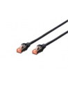 DIGITUS CAT 6 S-FTP patch cable Cu LSZH AWG 27/7 length 3 m color Kolor: CZARNY - nr 17