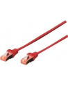 DIGITUS CAT 6 S-FTP patch cable Cu LSZH AWG 27/7 length 5 m color red - nr 8