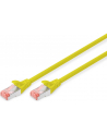 DIGITUS CAT 6 S-FTP patch cable Cu LSZH AWG 27/7 length 5 m color yellow - nr 24