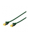 DIGITUS CAT 6A S-FTP patch cable Cu LSZH AWG 26/7 length 1 m color green - nr 8