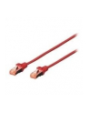 DIGITUS CAT 6A S-FTP patch cable Cu LSZH AWG 26/7 length 1 m color red - nr 9