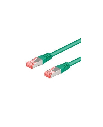 DIGITUS CAT 6A S-FTP patch cable Cu LSZH AWG 26/7 length 2 m color grün