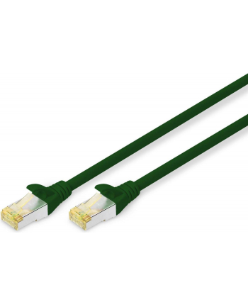 DIGITUS CAT 6A S-FTP patch cable Cu LSZH AWG 26/7 length 2 m color grün