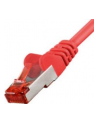 DIGITUS CAT 6A S-FTP patch cable Cu LSZH AWG 26/7 length 3 m color red - nr 15
