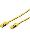 DIGITUS CAT 6A S-FTP patch cable Cu LSZH AWG 26/7 length 3 m color yellow - nr 13