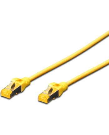 DIGITUS CAT 6A S-FTP patch cable Cu LSZH AWG 26/7 length 3 m color yellow
