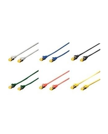 DIGITUS CAT 6A S-FTP patch cable Cu LSZH AWG 26/7 length 3 m color yellow