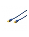 DIGITUS CAT 6A S-FTP patch cable Cu LSZH AWG 26/7 length 5 m color blue - nr 7