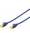DIGITUS CAT 6A S-FTP patch cable Cu LSZH AWG 26/7 length 5 m color blue - nr 8