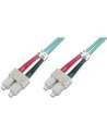 DIGITUS Kabel krosowy (patch cord) światłowodowy SC/SC dplx MM 50/125 OM4 LSOH 2m fioletowy - nr 7
