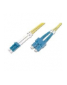 DIGITUS Fiber Optic Patch Cord SC APC to LC PC Singlemode 09/125 m Duplex Length 1 m - nr 1