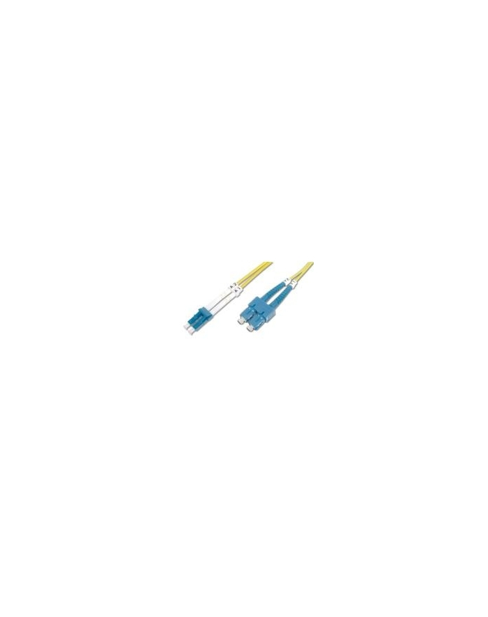 DIGITUS Fiber Optic Patch Cord SC APC to LC PC Singlemode 09/125 m Duplex Length 1 m główny