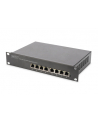 DIGITUS L2 managed Gigabit Ethernet PoE Switch 8-port PoE 10 inch 80W PoE budget - nr 1
