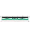 DIGITUS CAT 3 ISDN Patch Panel unshielded 25-port RJ45 8P4C LSA 1U rack mount color grey RAL 7035 - nr 18