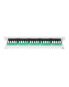 DIGITUS CAT 3 ISDN Patch Panel unshielded 25-port RJ45 8P4C LSA 1U rack mount color grey RAL 7035 - nr 3