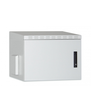 DIGITUS 7U wall mounting cabinet outdoor IP55 490x600x600 mm color grey RAL 7035
