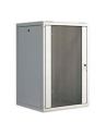 DIGITUS 19inch wall cabinet 20H SoHoline RAL7035 grey without tray H998xB600xT560mm - nr 25